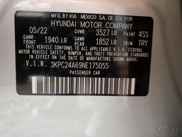 2022 HYUNDAI ACCENT SE - 3KPC24A69NE175055