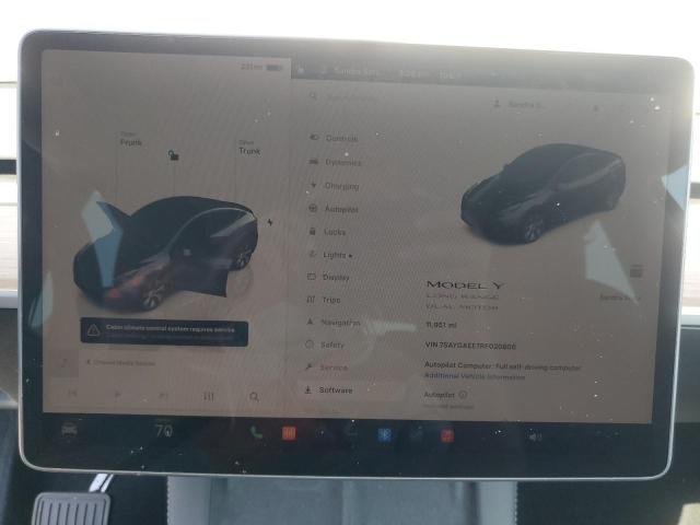 VIN 7SAYGAEE7RF020806 2024 Tesla MODEL Y no.9