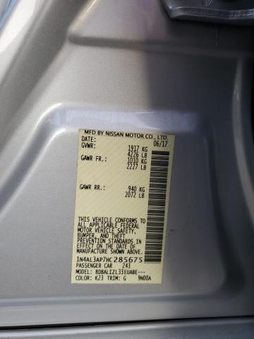 2017 NISSAN ALTIMA 2.5 - 1N4AL3AP7HC285675