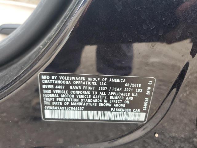 2018 VOLKSWAGEN PASSAT SE - 1VWBA7A31JC044237