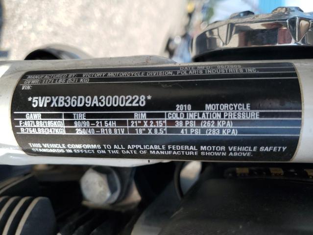 2010 VICTORY MOTORCYCLES JACKPOT - 5VPXB36D9A3000228