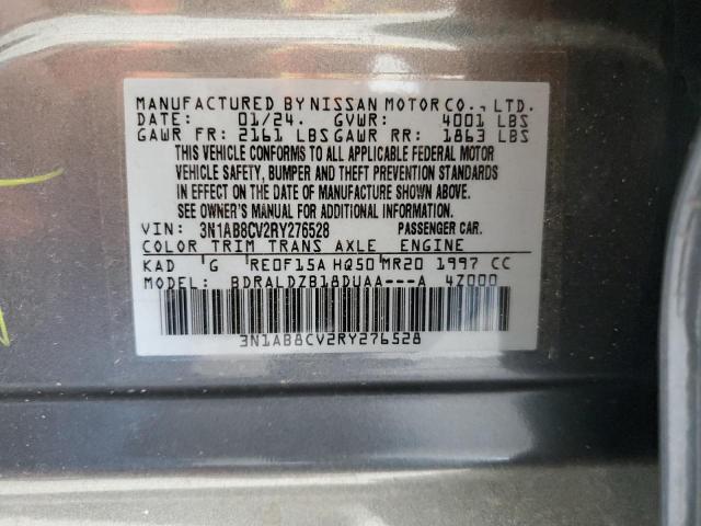 2024 NISSAN SENTRA SV 3N1AB8CV2RY276528  67866664