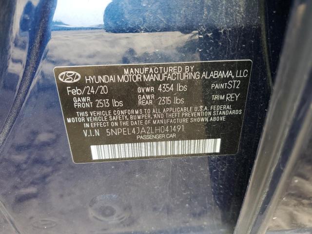 2020 HYUNDAI SONATA SEL - 5NPEL4JA2LH041491