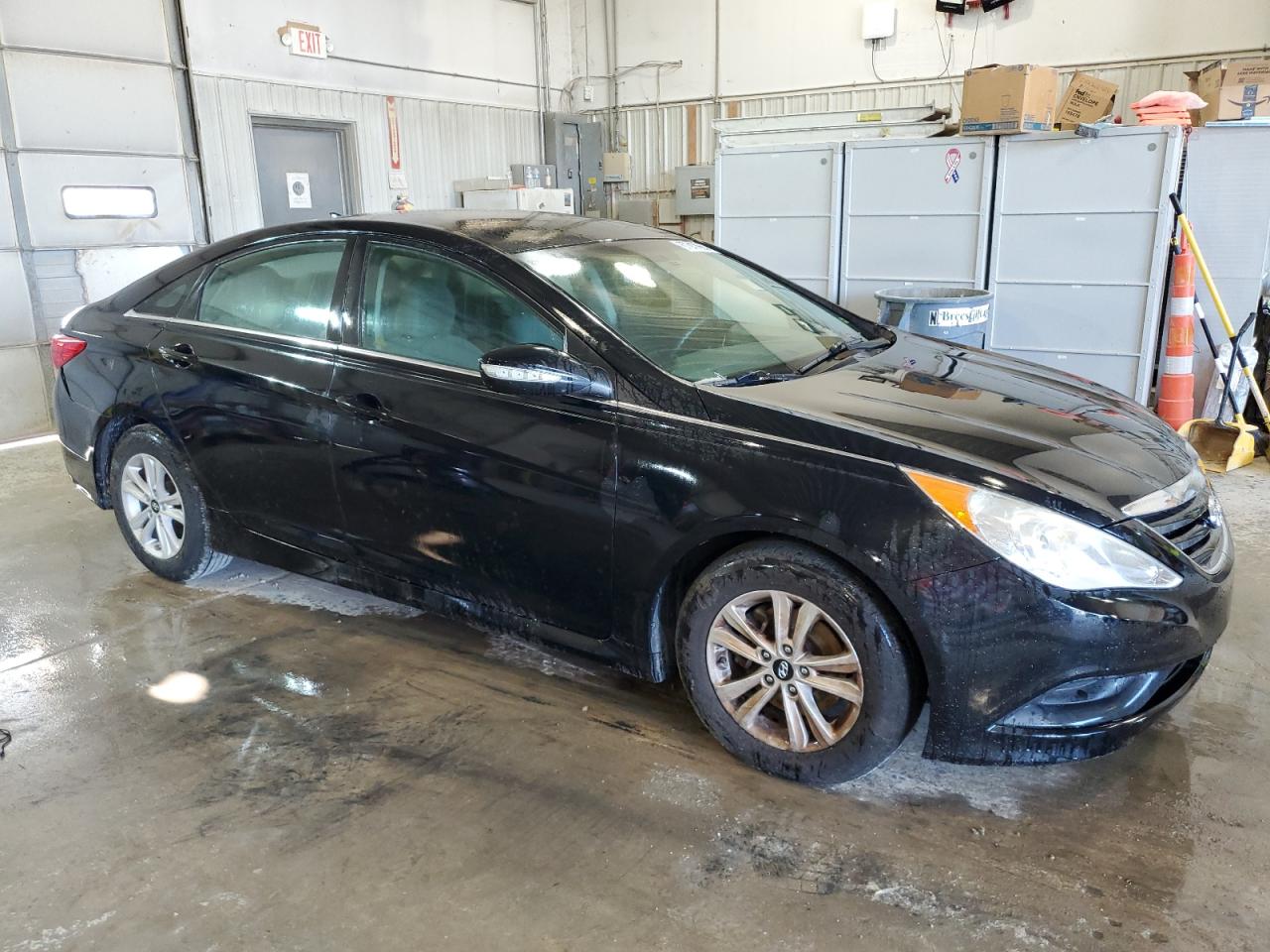 Lot #2768670771 2014 HYUNDAI SONATA GLS