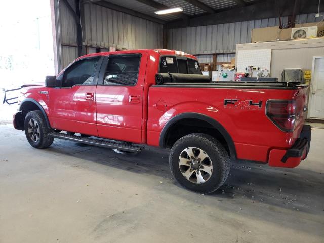 FORD F150 SUPER 2011 red  flexible fuel 1FTFW1EF7BFC85307 photo #3