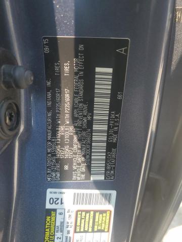 2015 TOYOTA SIENNA VAN 5TDYK3DCXFS660314
