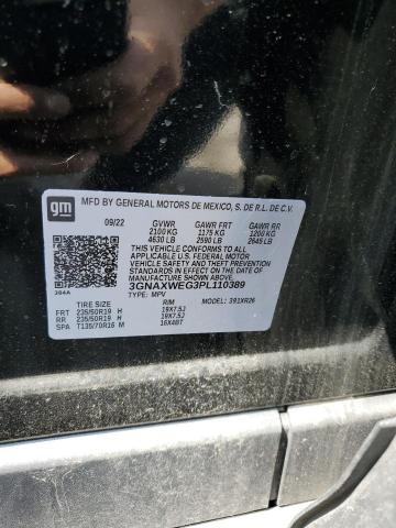 2023 CHEVROLET EQUINOX RS - 3GNAXWEG3PL110389