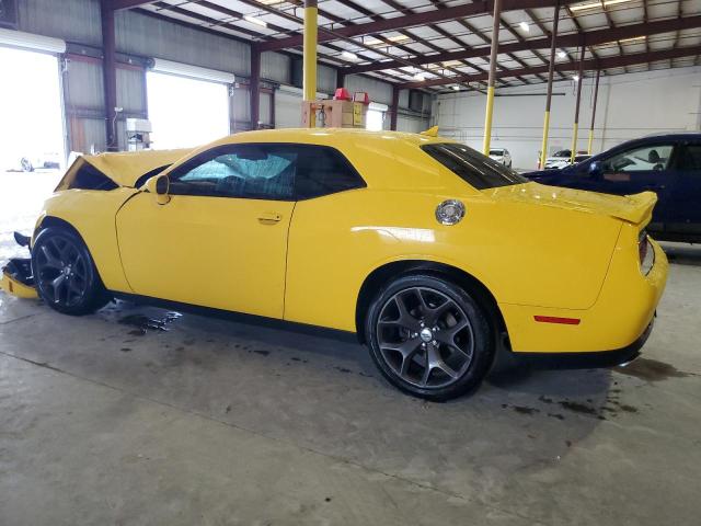 DODGE CHALLENGER 2018 yellow  flexible fuel 2C3CDZAG0JH131545 photo #3