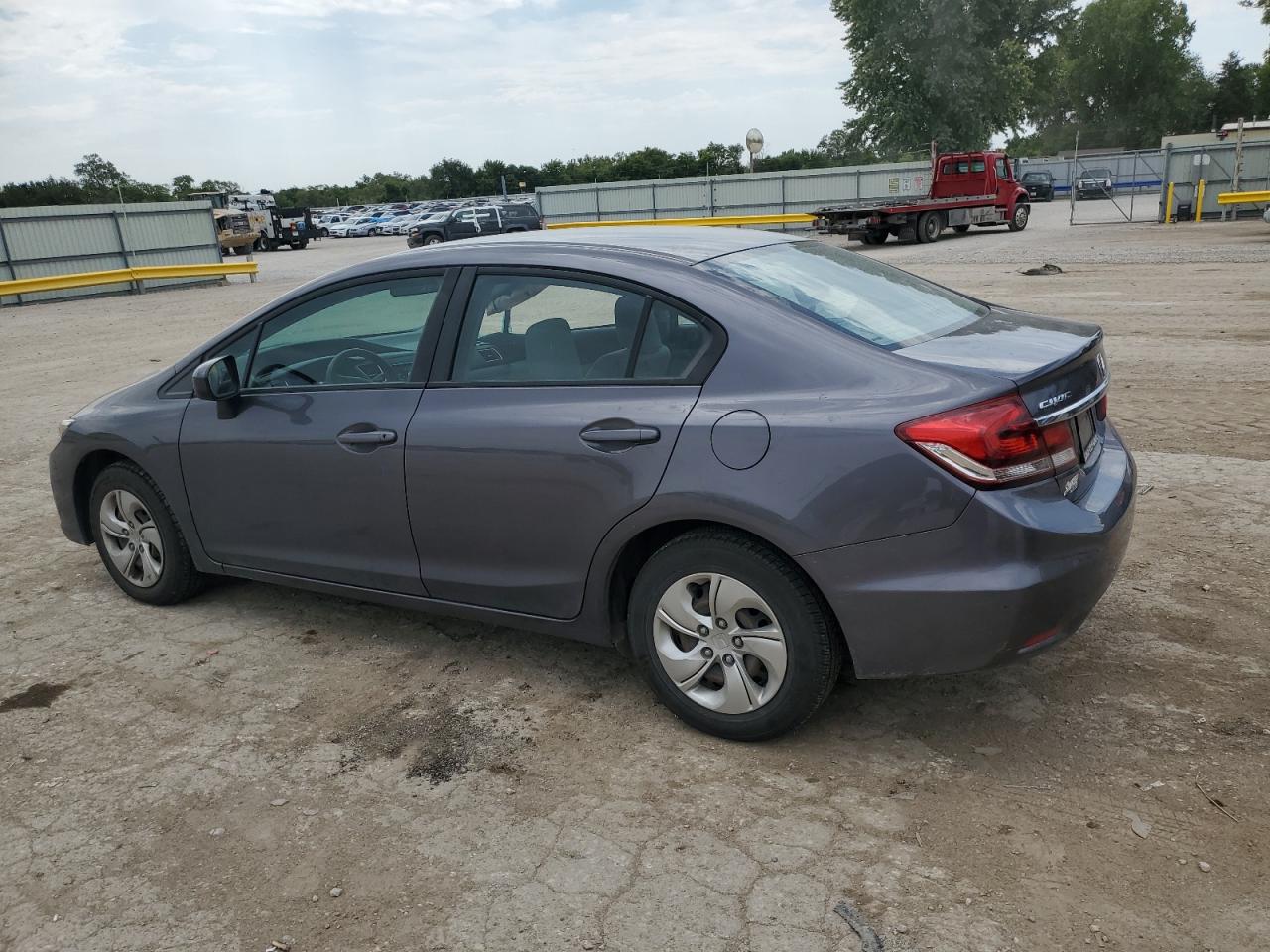 Lot #2776533165 2015 HONDA CIVIC LX