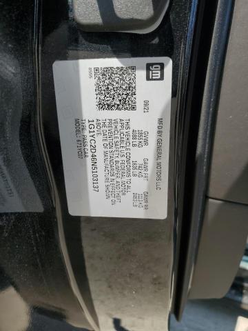 2022 CHEVROLET CORVETTE S - 1G1YC2D46N5103137