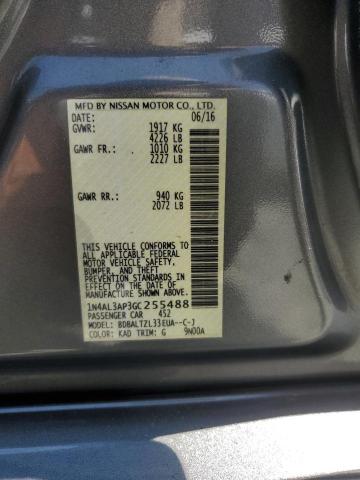 2016 NISSAN ALTIMA 2.5 - 1N4AL3AP3GC255488