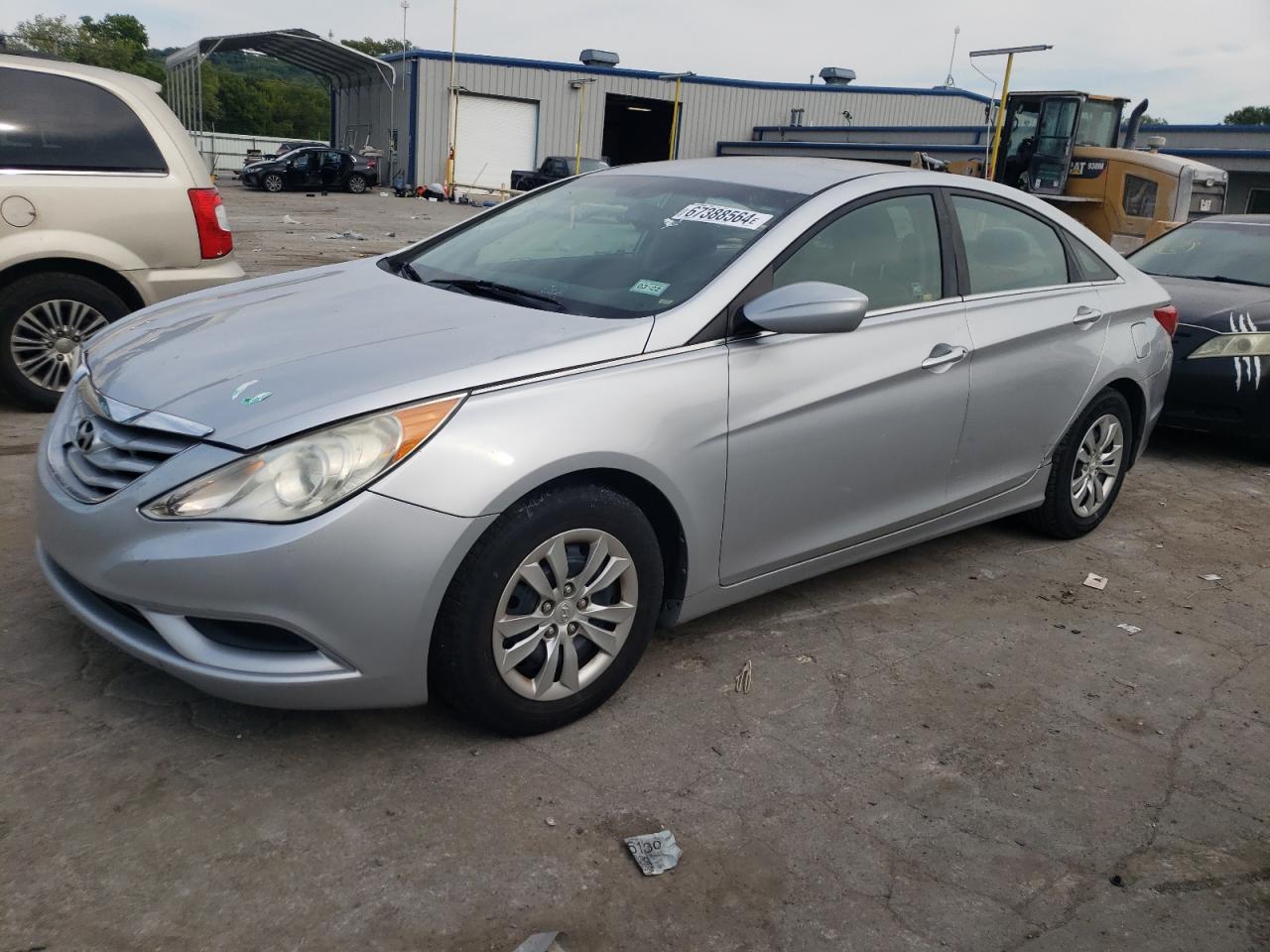 Lot #2771416366 2012 HYUNDAI SONATA GLS