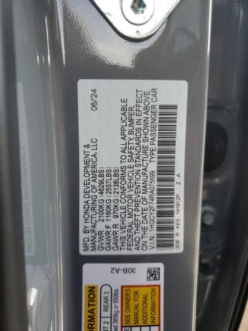2024 HONDA ACCORD HYB - 1HGCY2F74RA075699
