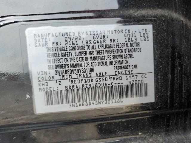 2022 NISSAN SENTRA SR - 3N1AB8DV5NY301186