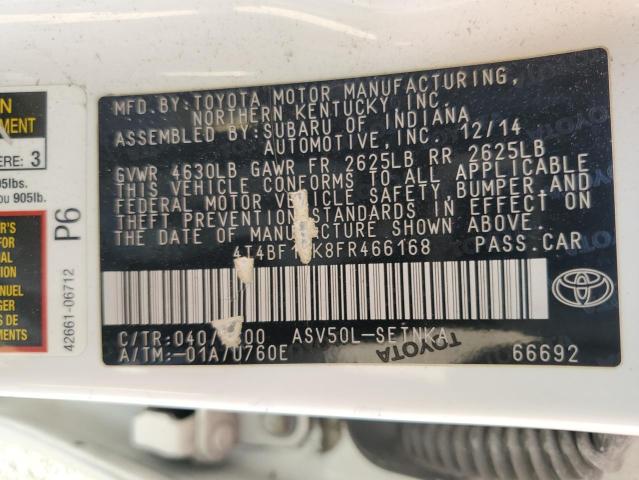 2015 TOYOTA CAMRY LE - 4T4BF1FK8FR466168