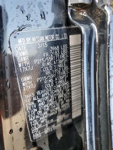 2015 NISSAN JUKE S - JN8AF5MR0FT510319