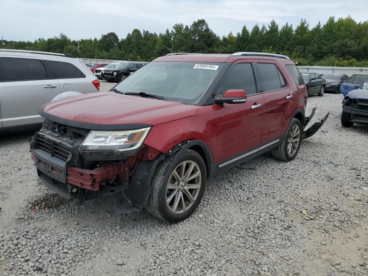 Lot #2991607039 2017 FORD EXPLORER L