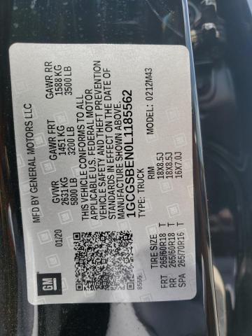 2020 CHEVROLET COLORADO - 1GCGSBEN0L1185562