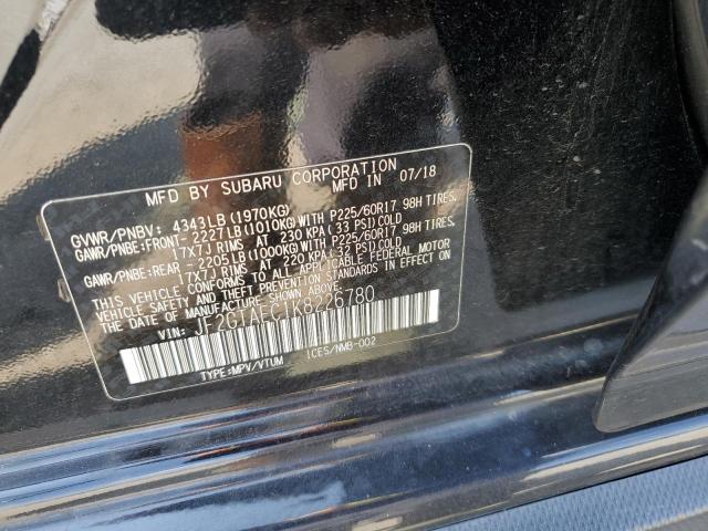 2019 SUBARU CROSSTREK - JF2GTAEC1K8226780