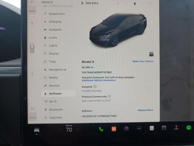 2023 TESLA MODEL X - 7SAXCAE58PF367923