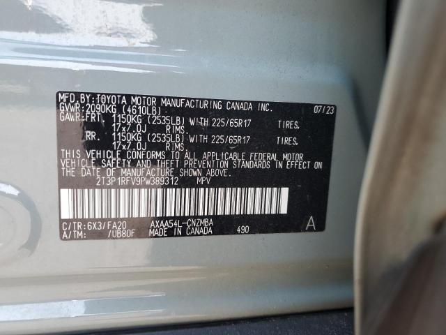 2023 TOYOTA RAV4 XLE - 2T3P1RFV9PW389312
