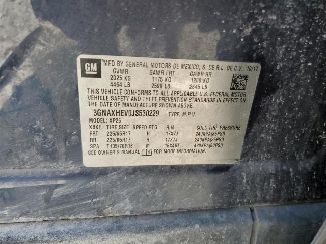 VIN 3GNAXHEV0JS530229 2018 Chevrolet Equinox, LS no.12