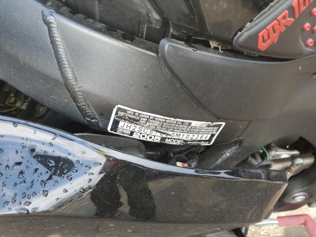 2005 HONDA CBR1000 RR JH2SC57065M102364