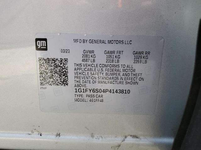 2023 CHEVROLET BOLT EUV L - 1G1FY6S04P4143810