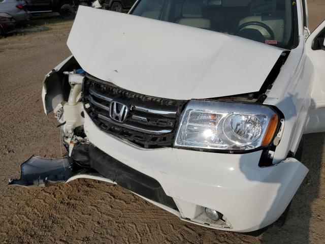 VIN 5FNYF4H55FB046281 2015 Honda Pilot, Exl no.12