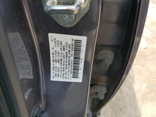 VIN 1HGCR2F87FA276157 2015 Honda Accord, Exl no.12