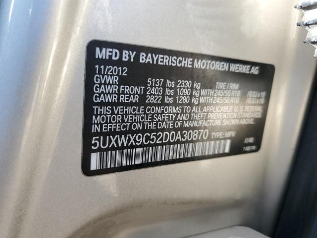 VIN 5UXWX9C52D0A30870 2013 BMW X3, Xdrive28I no.14