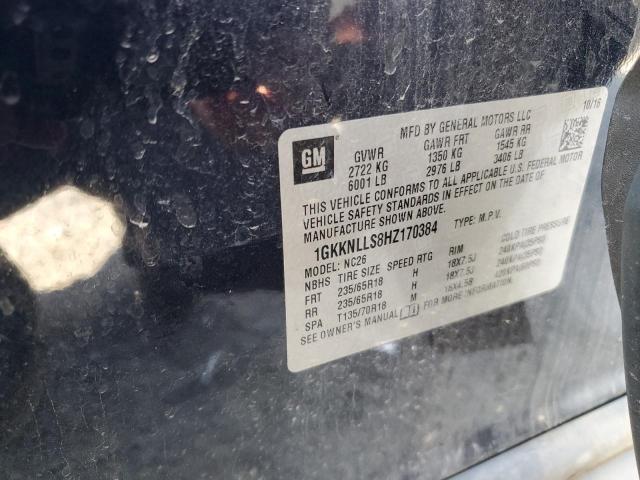 2017 GMC ACADIA SLE - 1GKKNLLS8HZ170384