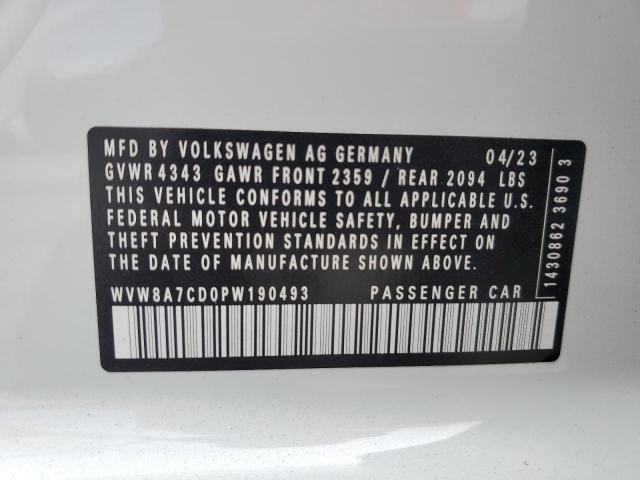 2023 VOLKSWAGEN GTI 40TH A WVW8A7CD0PW190493
