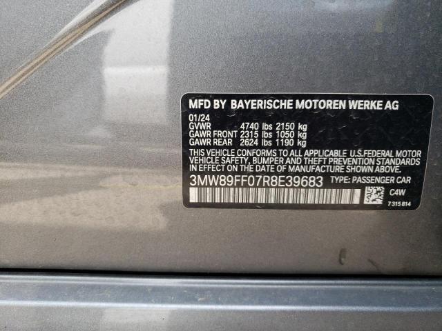 VIN 3MW89FF07R8E39683 2024 BMW 3 Series, 330XI no.12