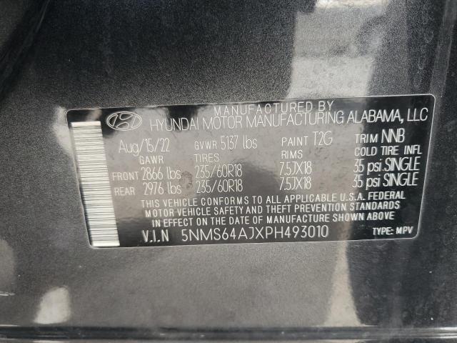2023 HYUNDAI SANTA FE X - 5NMS64AJXPH493010
