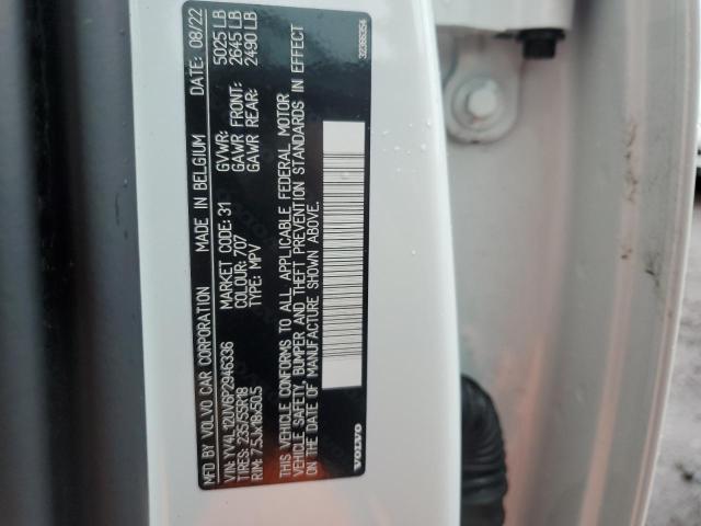 VIN YV4L12UV6P2946336 2023 Volvo XC40, Core no.13