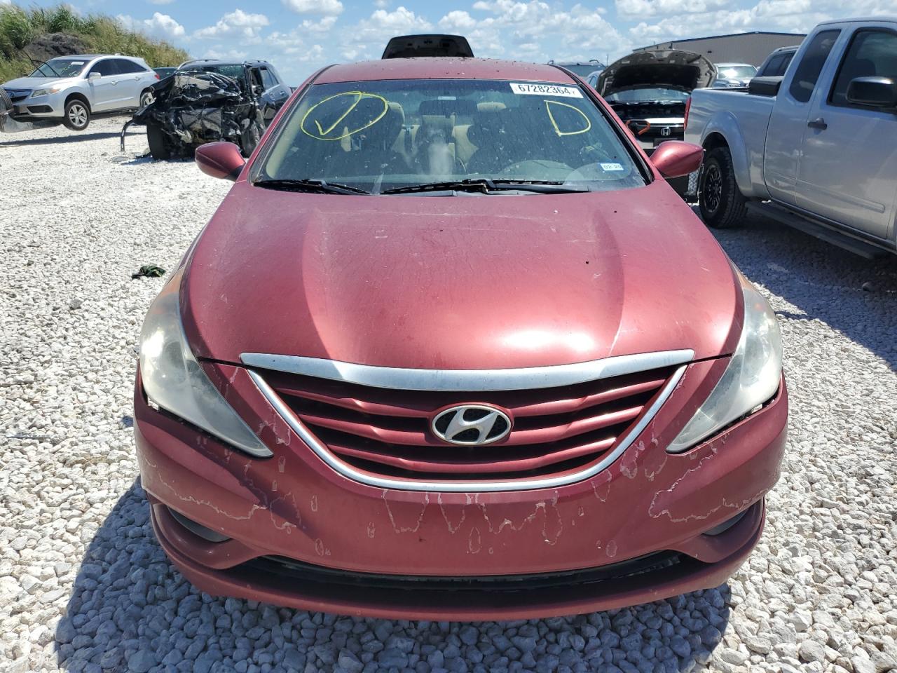 Lot #2914723569 2011 HYUNDAI SONATA GLS