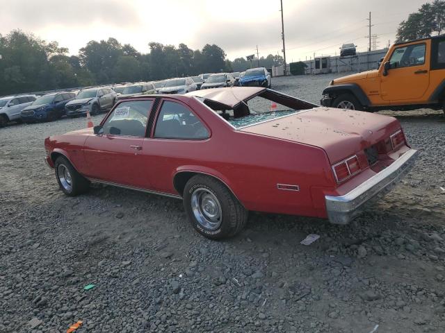 CHEVROLET NOVA 1976 red   1X27Q6W194509 photo #3