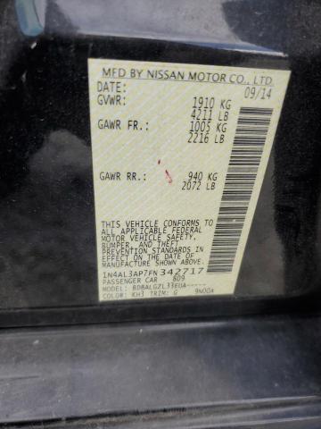 2015 NISSAN ALTIMA 2.5 - 1N4AL3AP7FN342717