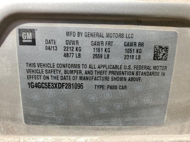 VIN 1G4GC5E3XDF281096 2013 Buick Lacrosse no.12