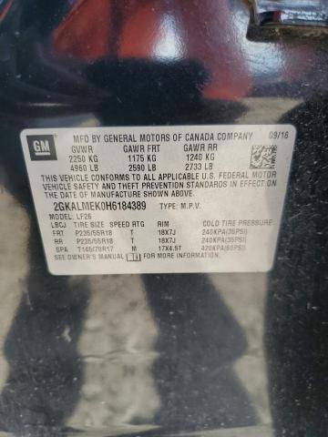 2017 GMC TERRAIN SL - 2GKALMEK0H6184389