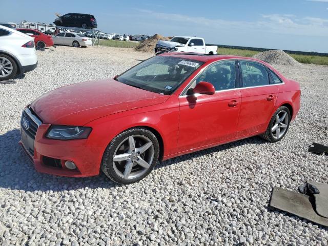 AUDI A4 PRESTIG 2009 red  gas WAUMF78K39N012624 photo #1