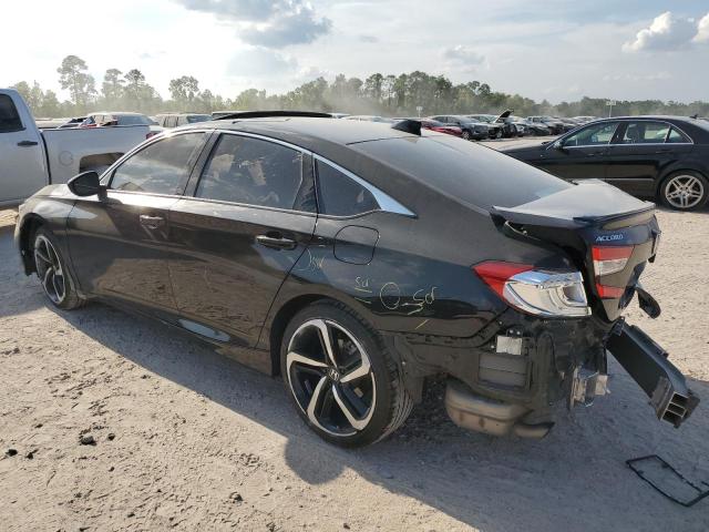 HONDA ACCORD SPO 2022 black  gas 1HGCV2F33NA010083 photo #3