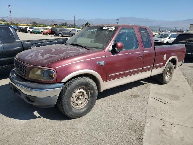 FORD F150 1998 burgundy 3dr ext gas 1FTZX1766WNB20402 photo #1