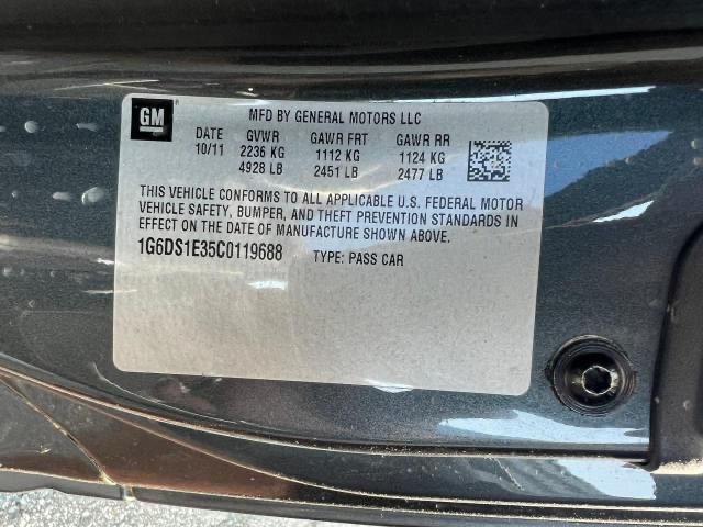 2012 CADILLAC CTS PREMIU 1G6DS1E35C0119688  69798474