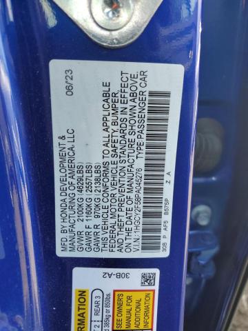 2023 HONDA ACCORD HYB - 1HGCY2F58PA045276
