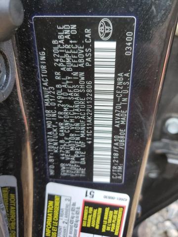 VIN 4T1C11AK2PU132806 2023 Toyota Camry, LE no.13