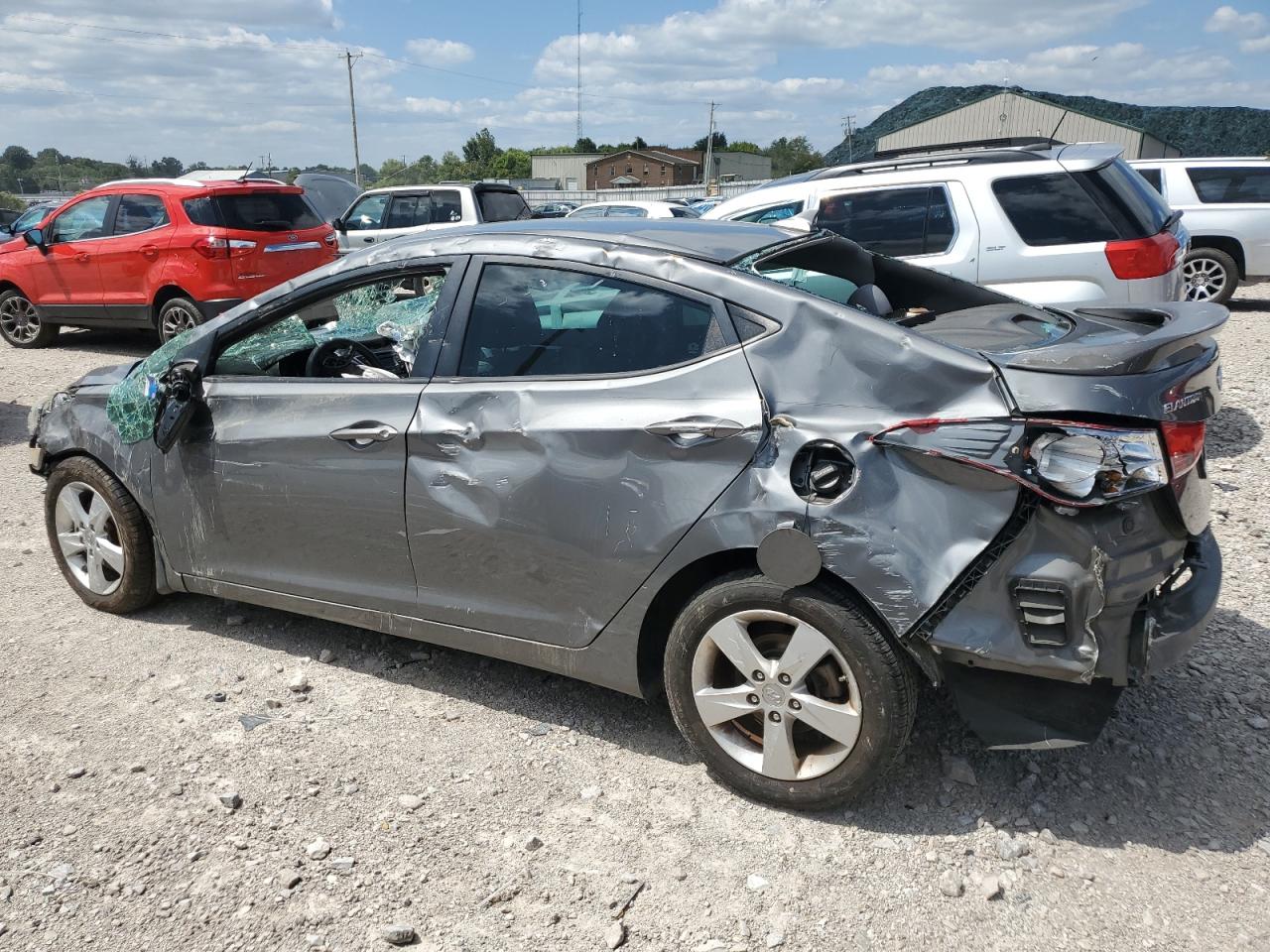 Lot #2809240112 2013 HYUNDAI ELANTRA GL