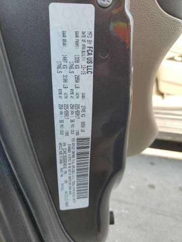 2016 CHRYSLER TOWN & COU - 2C4RC1BG9GR248181