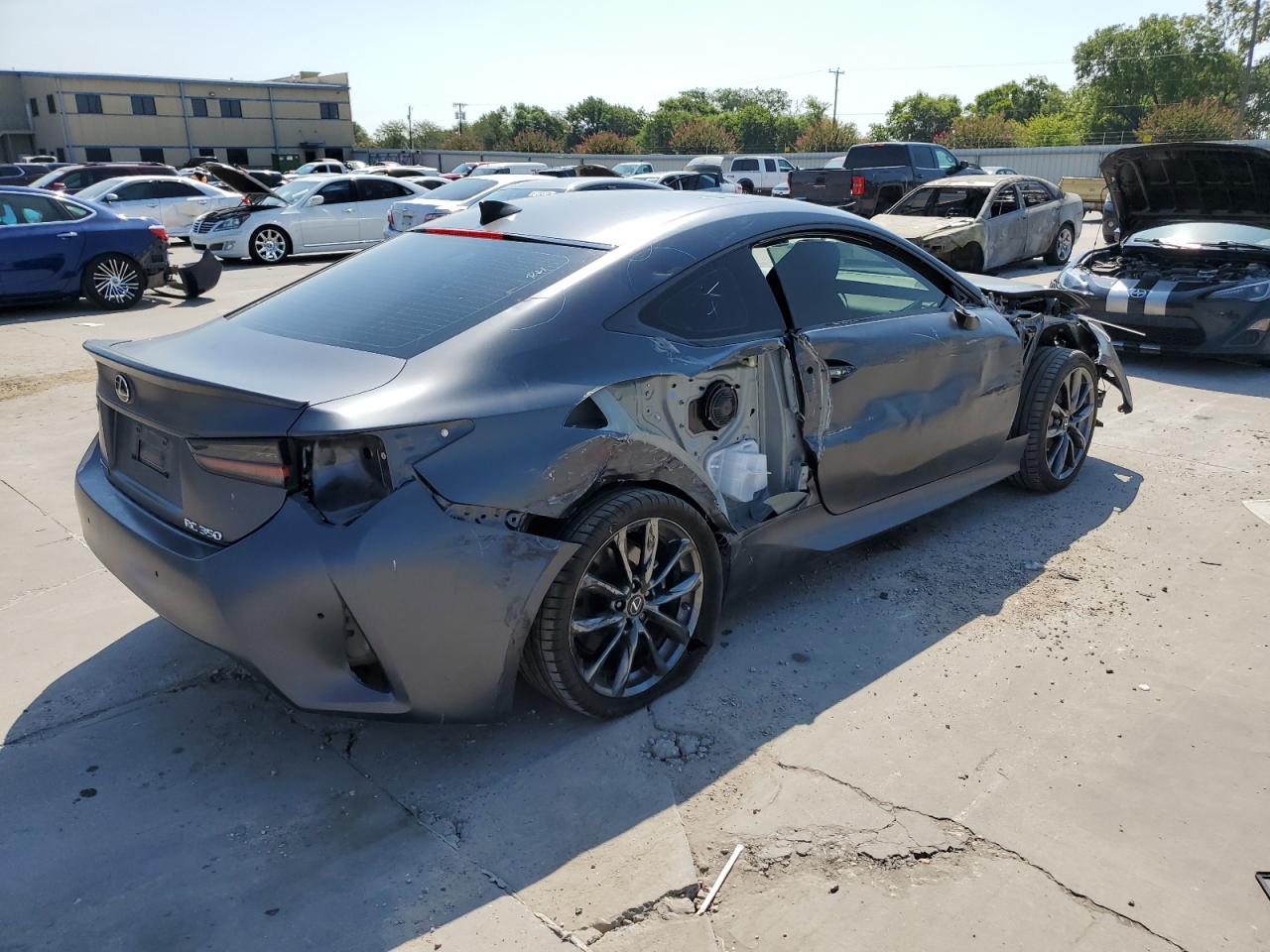 Lot #2919448369 2021 LEXUS RC 350 BAS